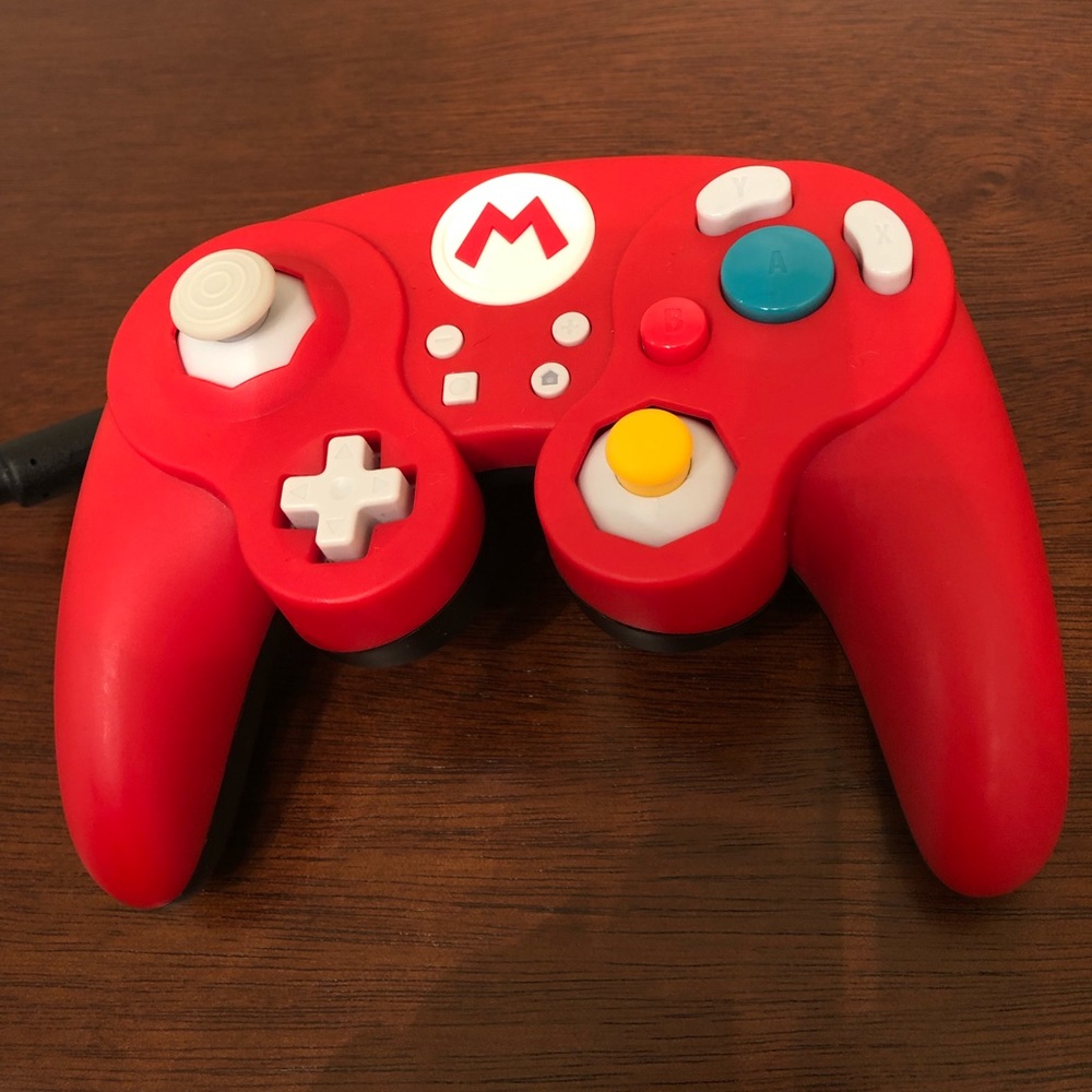 Mario GameCube Nintendo Switch Wired Controller